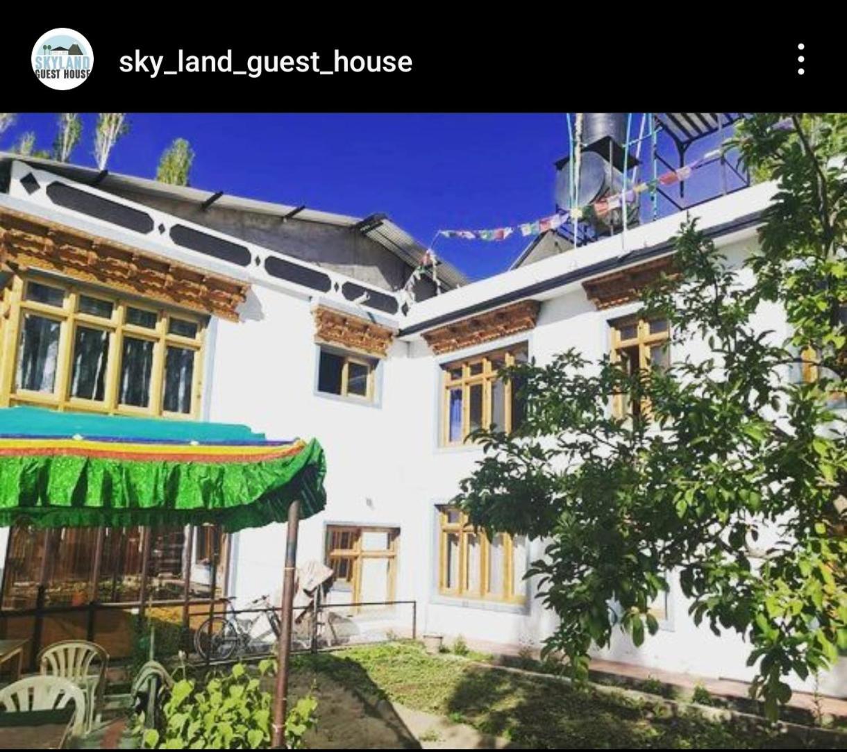 Hostel Sky Land Leh Exterior foto